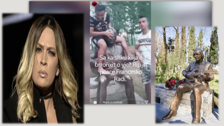 Dhunuan bustin e Françesk Radit, shpërthen Rozana Radi