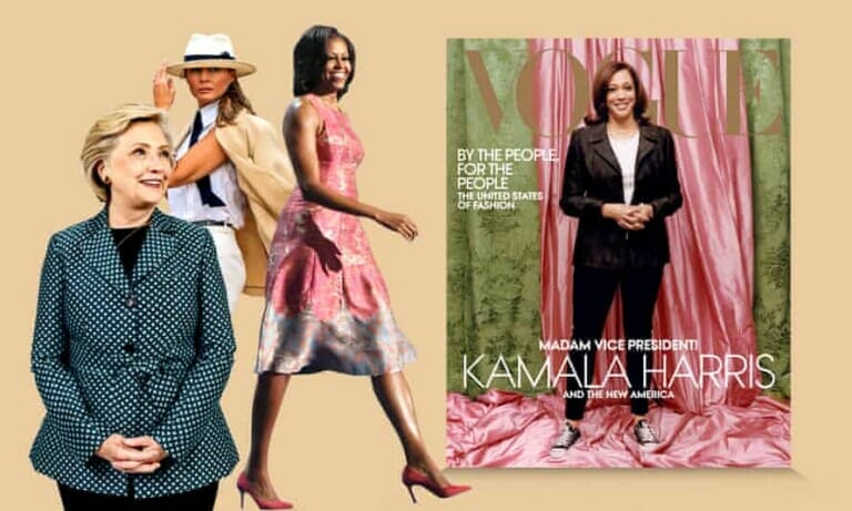 Polemikat shoqërojnë foton e Kamala Harris në kopertinën e “Vogue”
