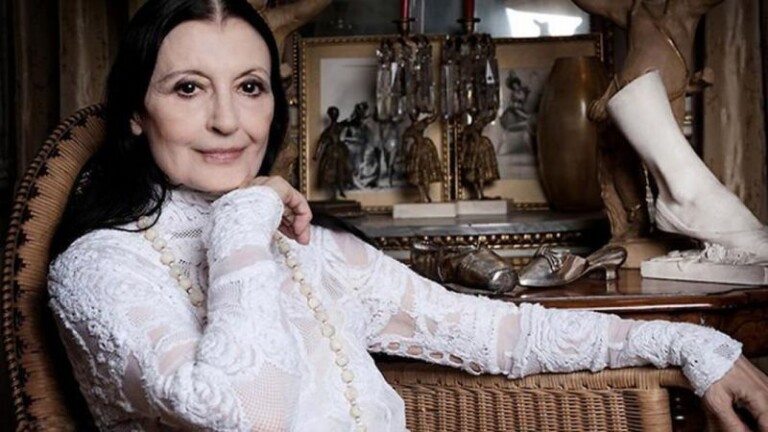 Vdes Carla Fracci mbretëresha e baletit italian