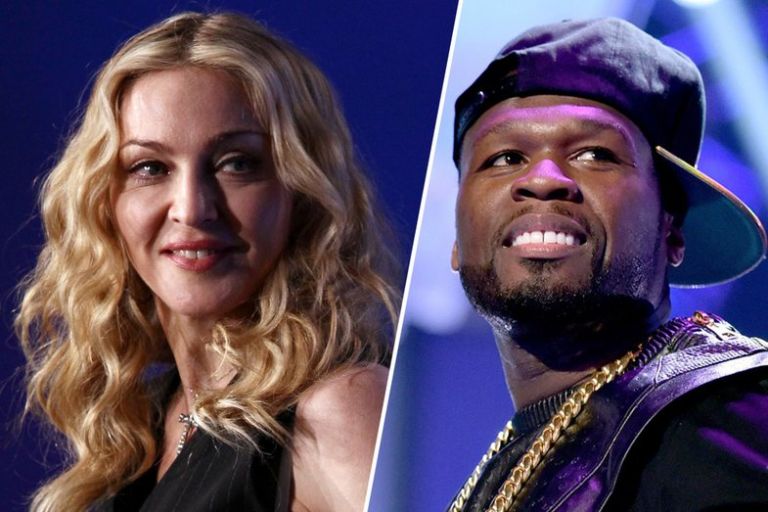 Pas komenteve tallëse, Madonna i përgjigjet 50 Cent