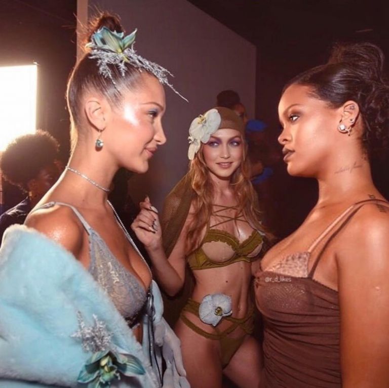 Si Gigi Hadid përhapi zërat se Rihanna pret jo një, por dy fëmijë!