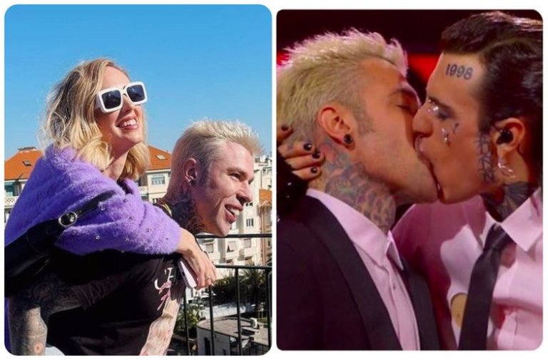 Krizë? Ç’po ndodh me çiftin Chiara & Fedez pas puthjes në Sanremo…