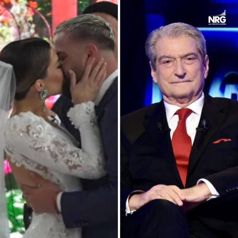 Edhe Sali Berisha uron Kiarën dhe Luizin  për dasmën e tyre…