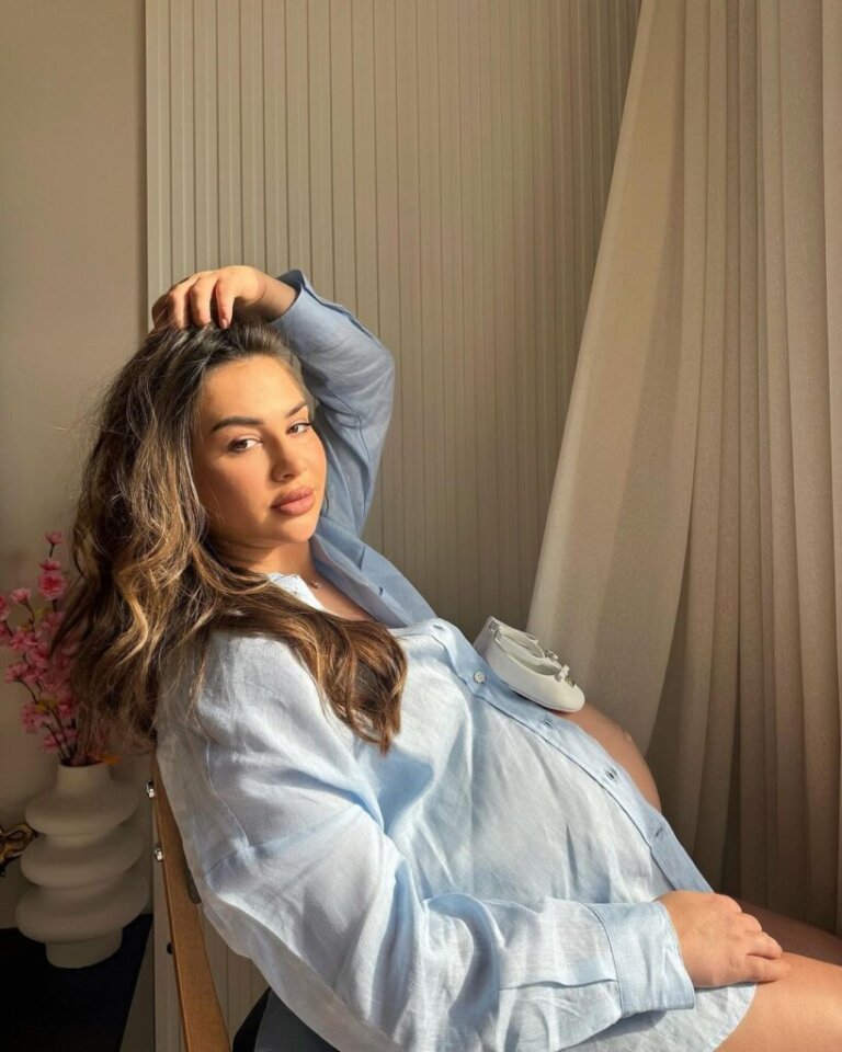 Në fund të pritjes së ëmbël, Kiara na zbulon këtë detaj për bebushen!