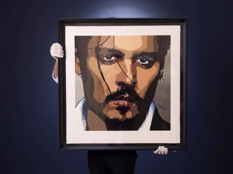 Johnny Depp nxjerr në shitje pikturat e tij, ja sa kushton njëra prej tyre…