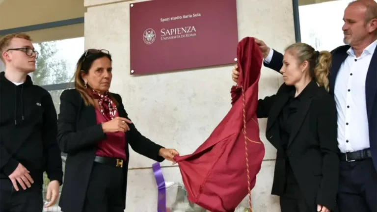 Universiteti i La Sapienzës i vë emrin Ilaria Sula një hapësirë të re studentore!