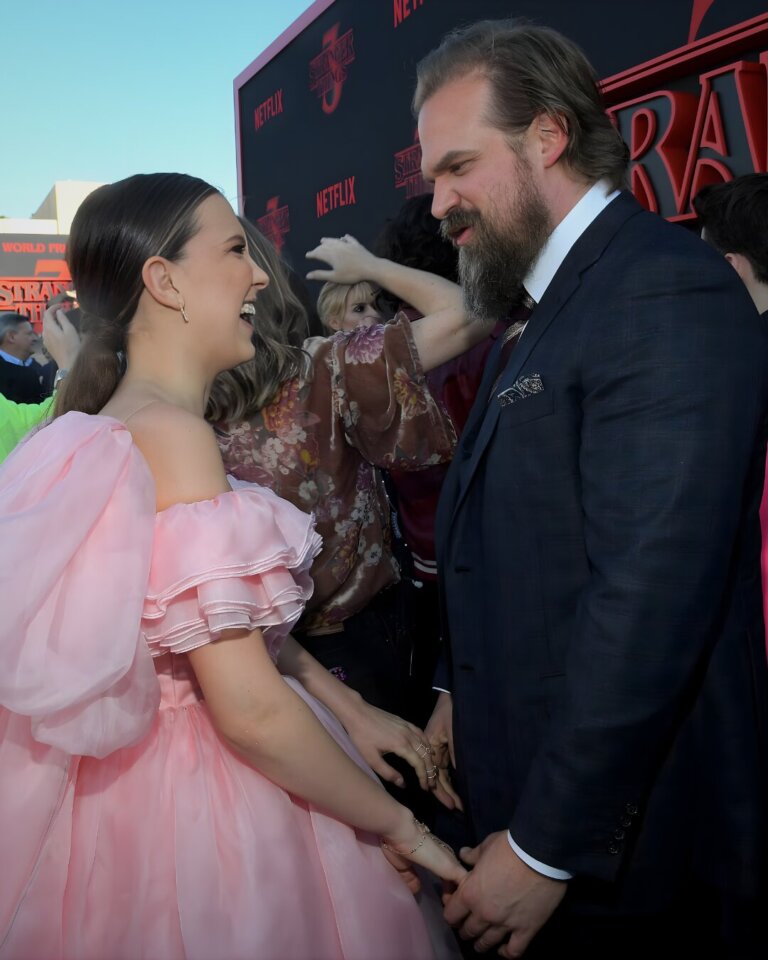 Skandal në “Stranger Things”! Millie Bobby Brown akuzon David Harbour për ngacmim dhe bullizëm.